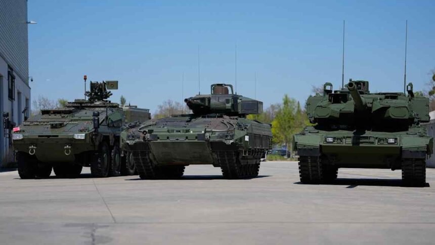 Tankmaker KNDS kicks off process for listing in Frankfurt and Paris