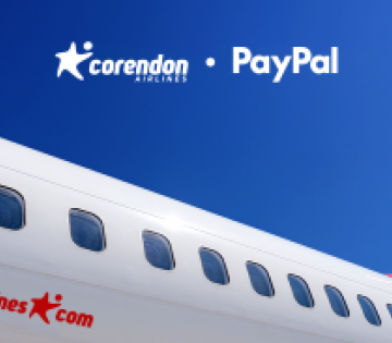 Corendon Airlines adds PayPal, giving travellers more flexible ways to pay