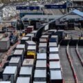 Masked protesters block Dover port roads